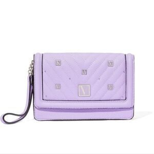 Victoria Secret Tech Wristlet Signature Lavender 💜